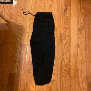 Madewell black linen pants size small